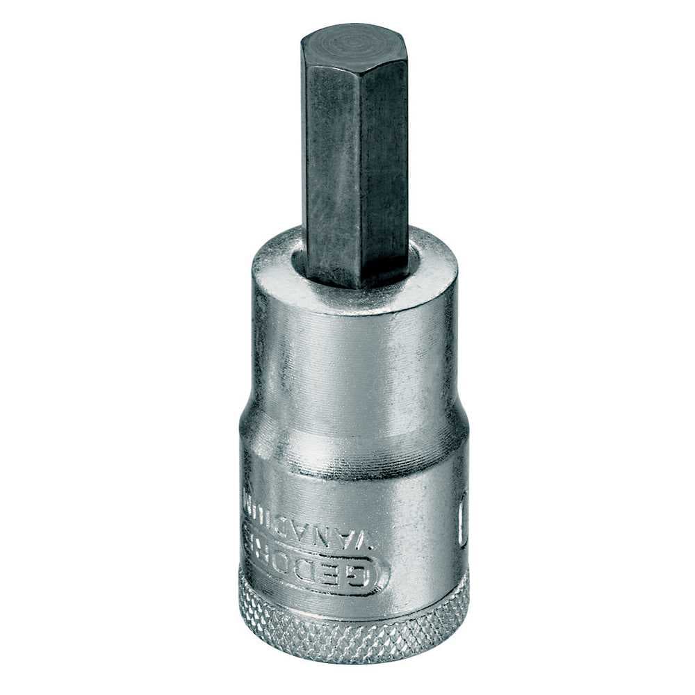 Soquete Hexagonal 4,0 Mm, Encaixe De 1/2", In19 Gedore