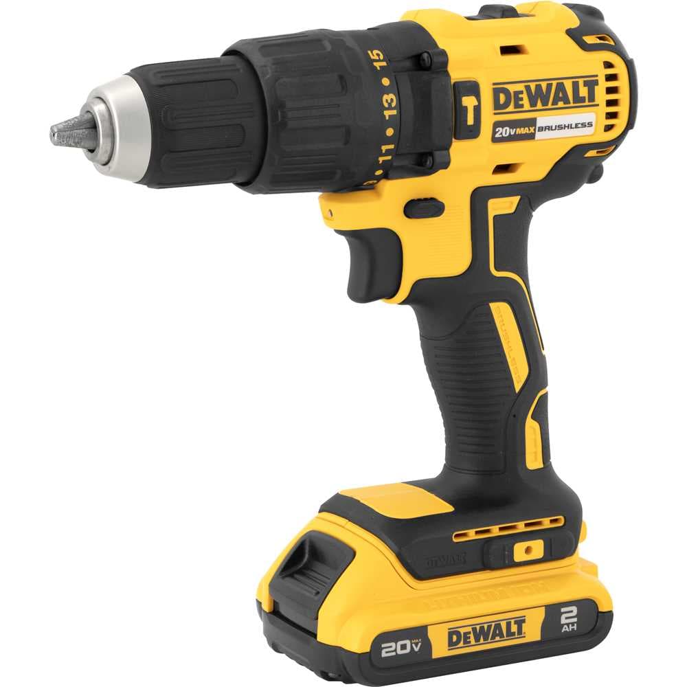 Parafusadeira/Furadeira De Impacto 1/2", Com 2 Baterias 20 V Max E Carregador Bivolt, Dcd7781D2-Br, Dewalt, foto 1 de 4