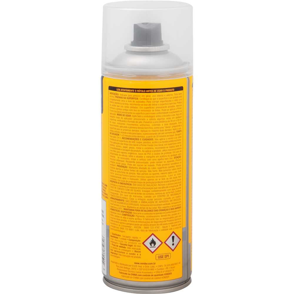 Verniz Em Spray, Natural, 350 Ml/250 G, Vonder, foto 2