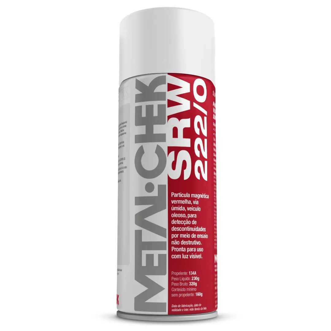 Líquido Supermagna Spray SRW 222 - VERMELHO, METAL-CHEK