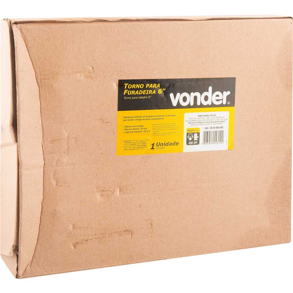 Torno Para Furadeira, 6" Vonder, foto 2