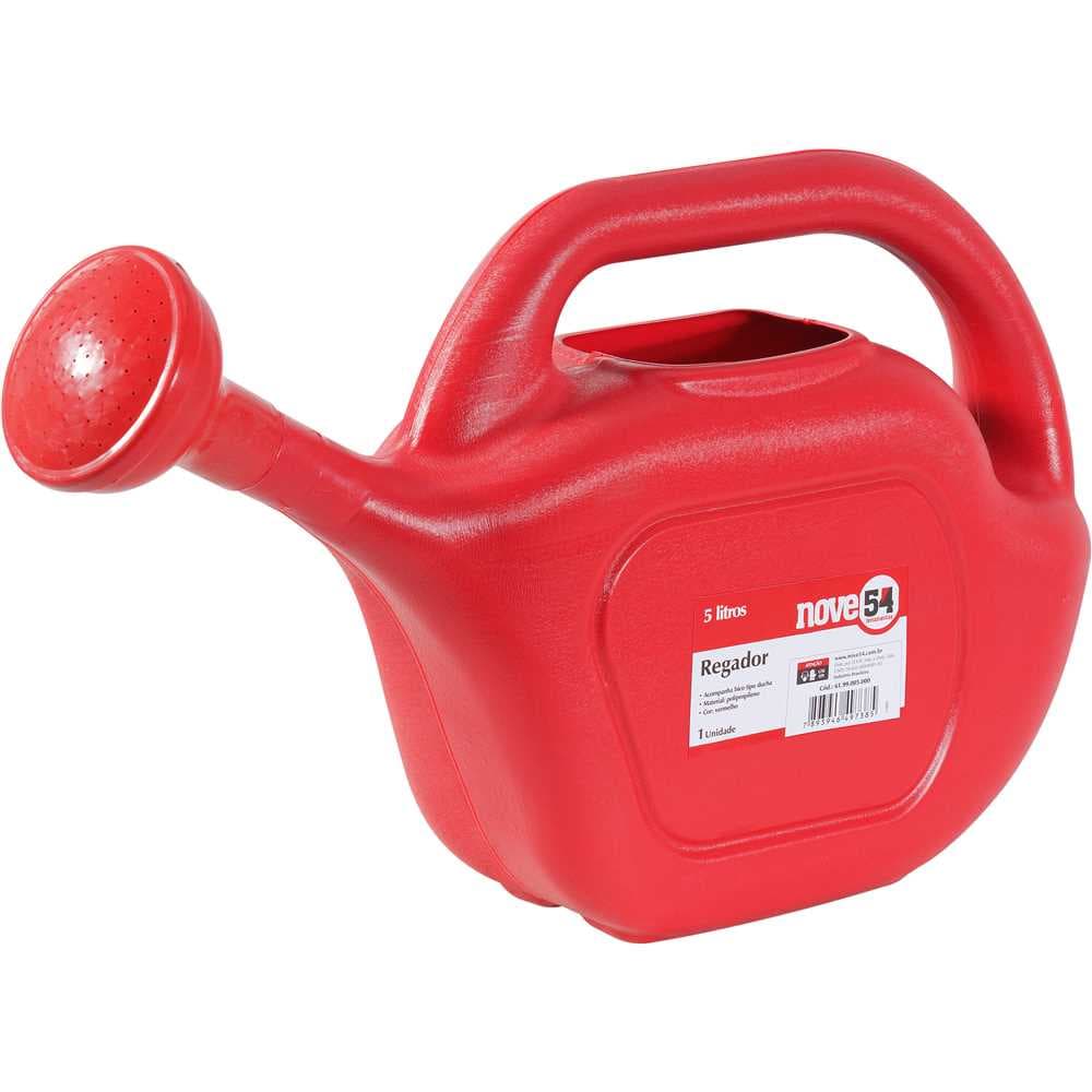 Regador Plástico, 5 Litros, Nove54