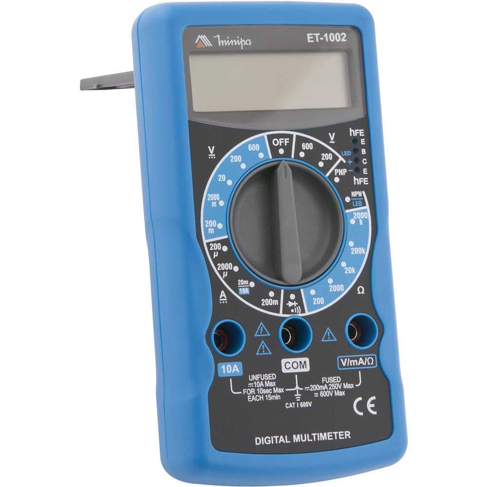 Multímetro Digital Et-1002, Minipa