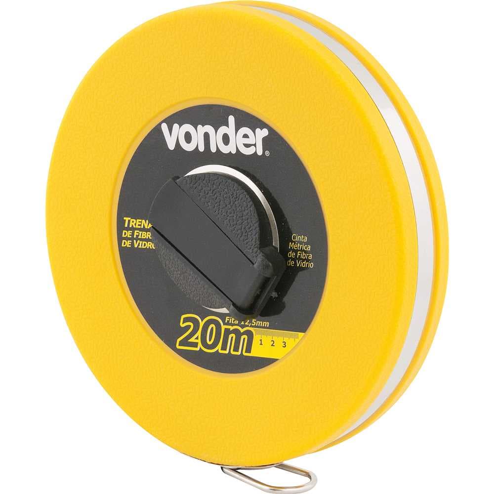 Trena De Fibra Longa, Caixa Fechada, Com 20 M, Vonder, foto 3