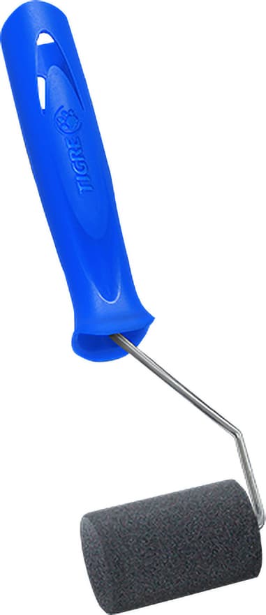 Rolo De Espuma Para Pintura, 5 Cm, Com Suporte, 1340-050, Tigre, foto 1 de 2