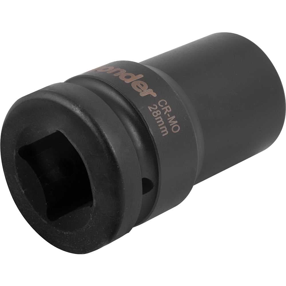 Soquete Sextavado Longo De Impacto, 28 Mm, Encaixe De 1", Vonder, foto 3