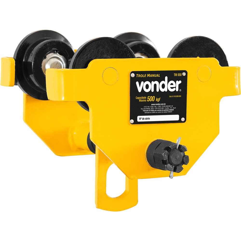 Trole Manual, 0,5 Tonelada (0,5 Tf), Tm 050, Vonder