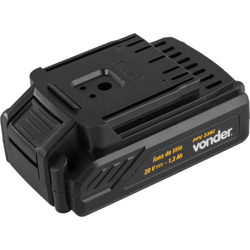 Parafusadeira/Furadeira De Impacto A Bateria, 20 V, Fonte De Carregamento Bivolt Automática, Pfv 238I Vonder, foto 4