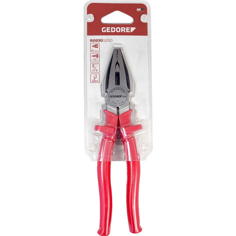 Alicate universal 8", cromo vanádio, R28301200, GEDORE RED, foto 2