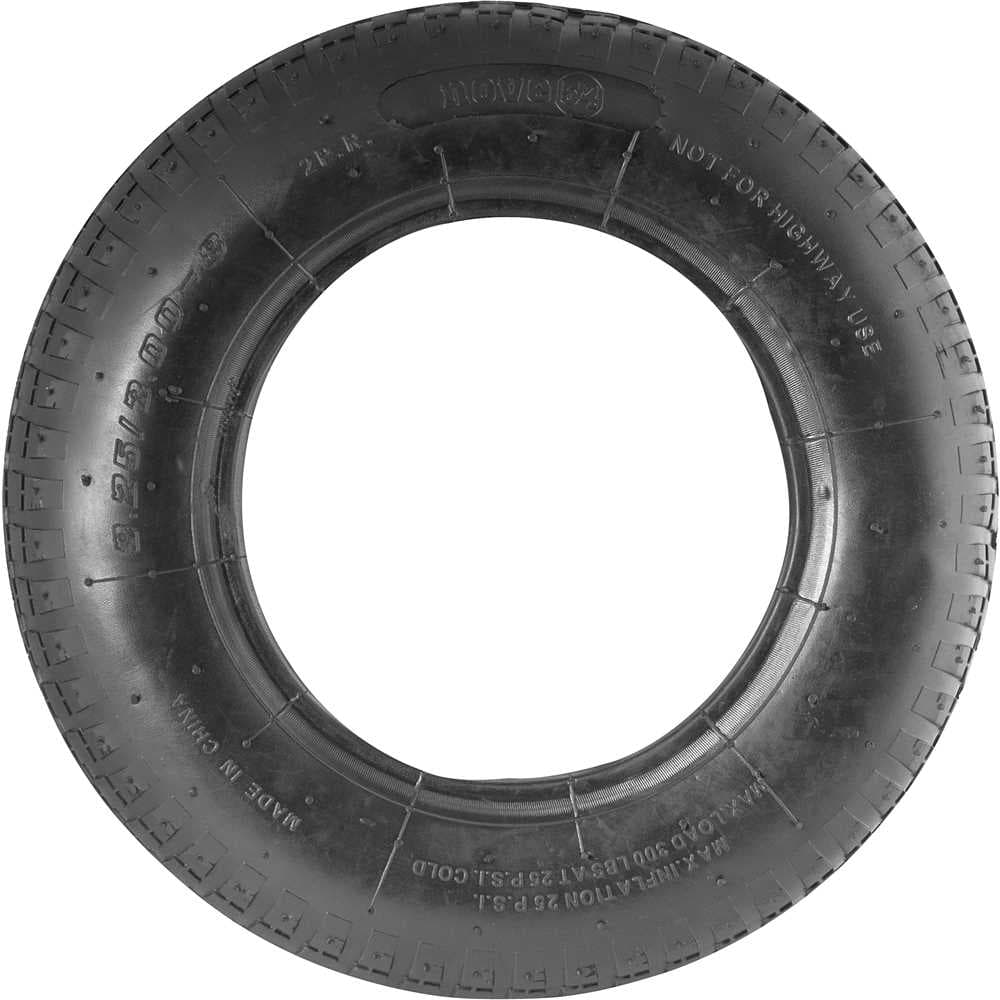 Pneu para carrinho 3,25" x 8", 2 lonas, NOVE54, foto 2