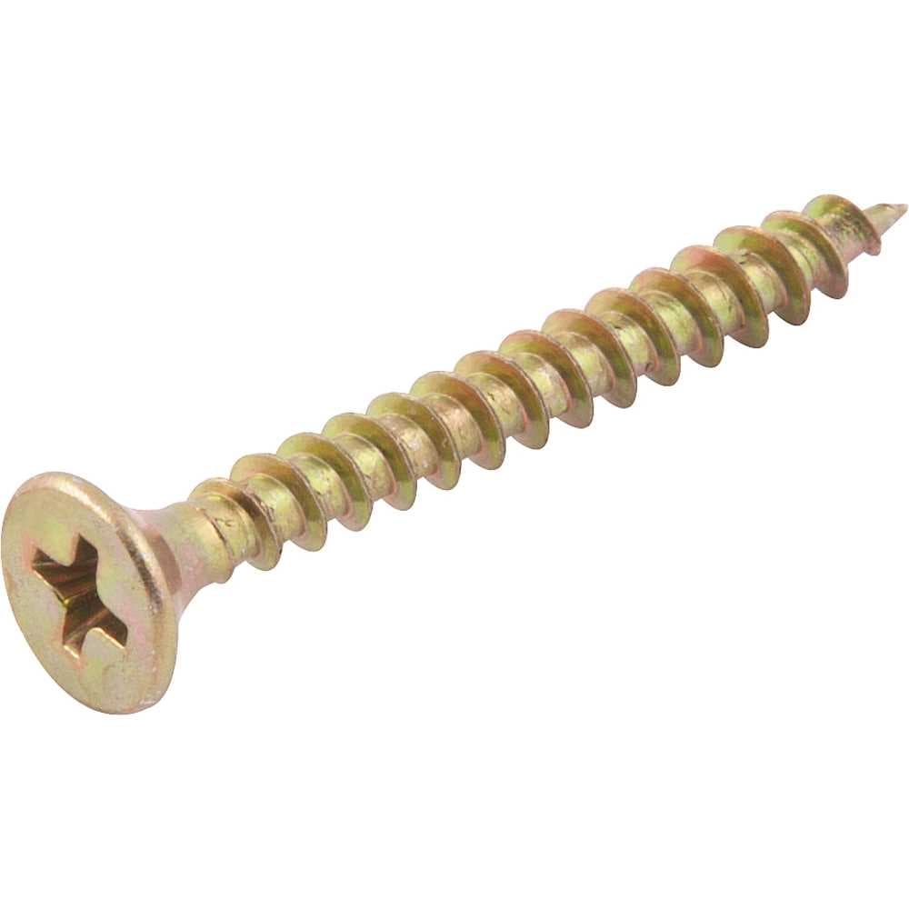 Parafuso Madeira Chipboard, Cabeça Chata, Fenda Cruzada/Phillips, 4,0 Mm X 35,0 Mm, Vonder, foto 1 de 4