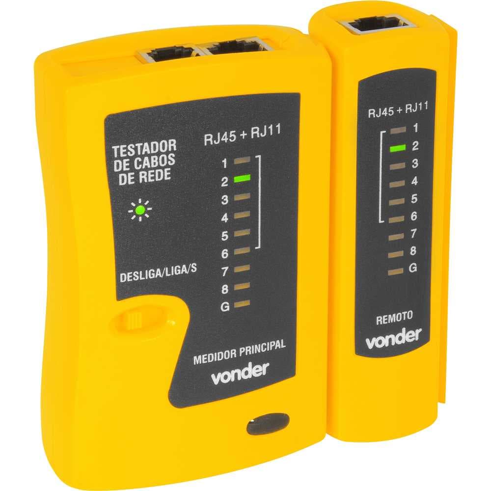 Testador De Cabos De Rede Rj11, Rj12 E Rj45, Vonder, foto 4