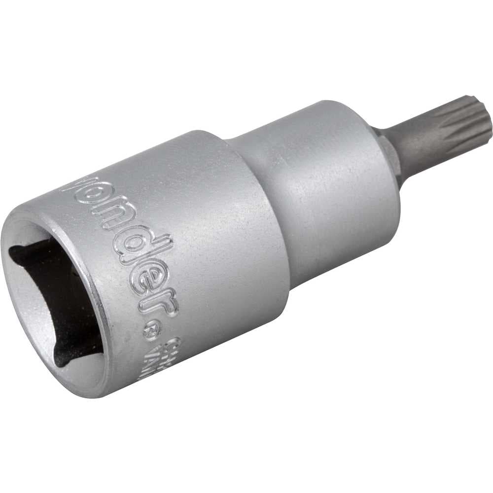 Soquete multidentado, curto, encaixe 1/2", M6, VONDER, foto 4
