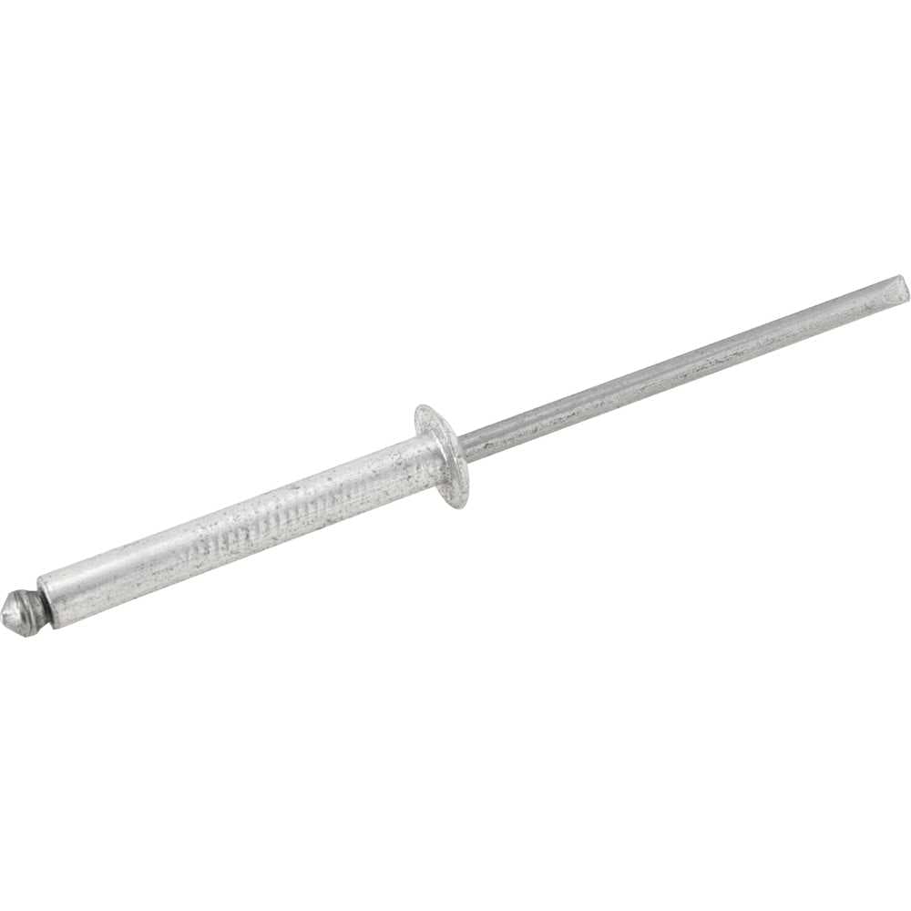 Rebite De Repuxo Com Cabeça Redonda 3,2 Mm X 25 Mm Pacote Com 100 Peças, Alumínio, Vonder, foto 4