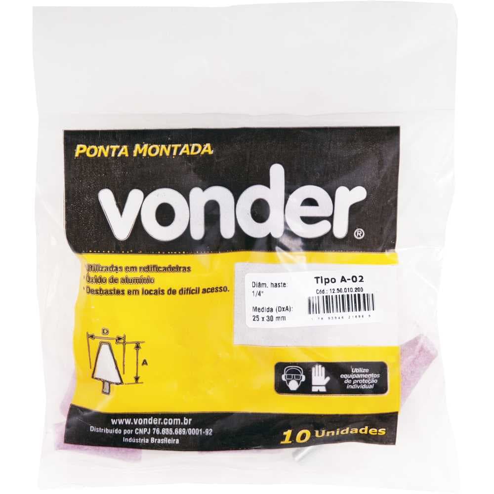 Ponta Montada A- 02 Haste 1/4" Vonder, foto 2