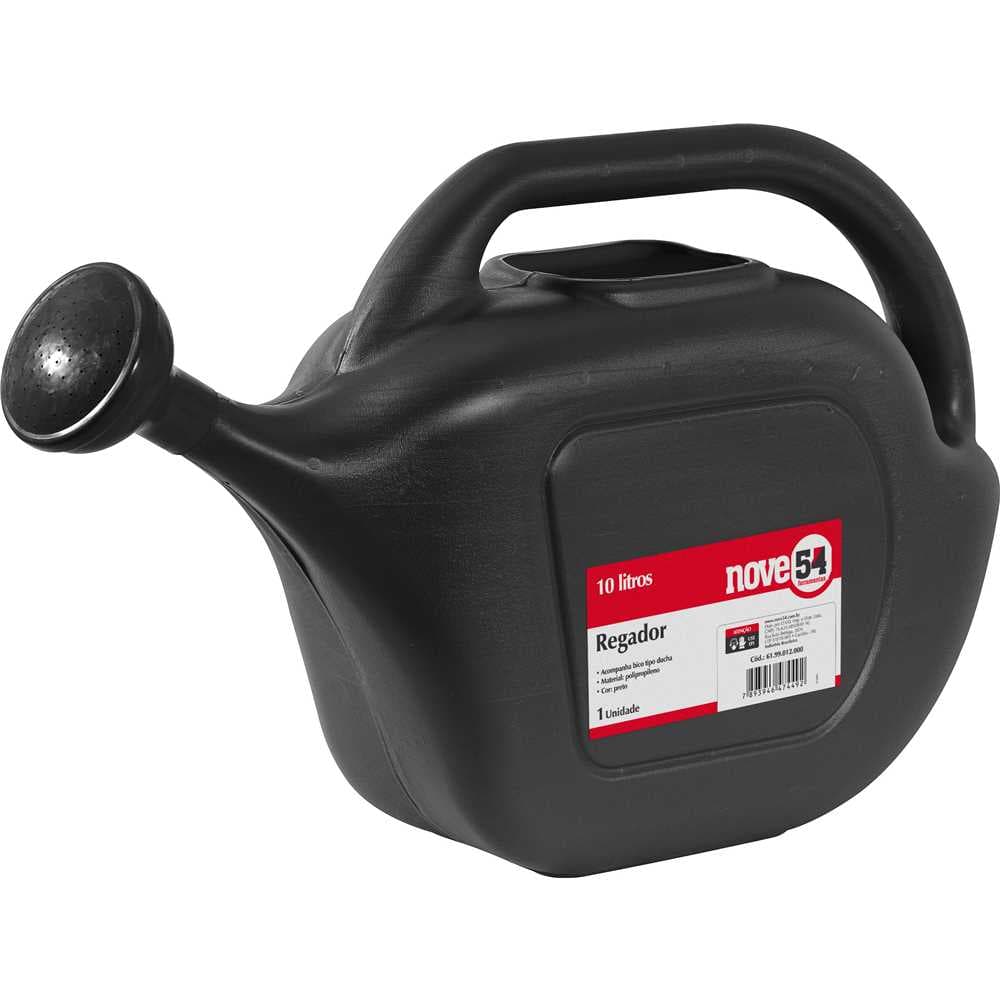 Regador Plástico, 10 Litros, Nove54