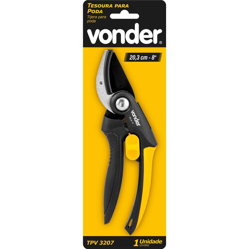 Tesoura Para Poda, 20,3 Cm - 8", Profissional, Tpv 3207, Vonder, foto 2