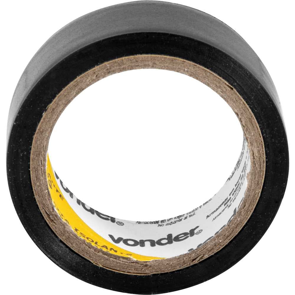 Fita isolante, 19,0 mm x 5 m, preta, VONDER, foto 3