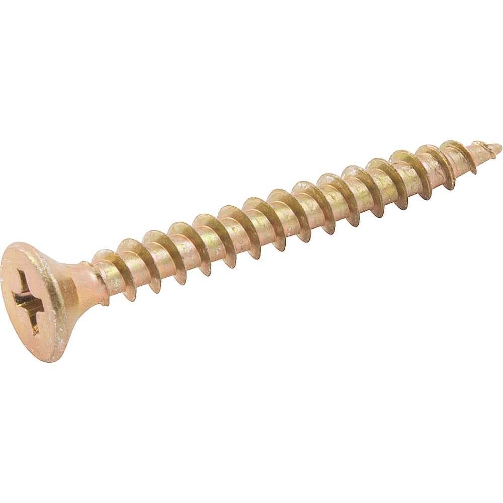 Parafuso Madeira Chipboard, Cabeça Chata, Fenda Cruzada/Phillips, 4,5 Mm X 40,0 Mm, Vonder, foto 1 de 4