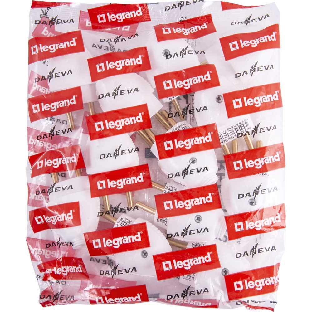 Plugue Macho 2P, 20 A, Branco, Dn1615, Daneva, foto 2