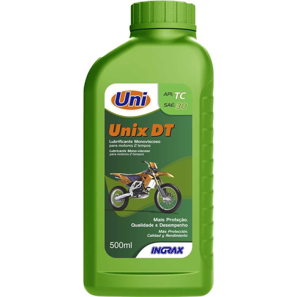 Óleo Para Motor 2 Tempos Unix Dt 500 Ml Ingrax, foto 1 de 2