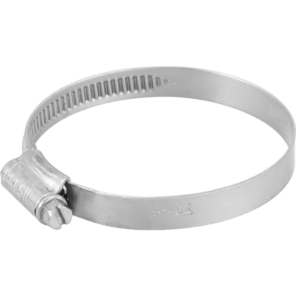 Abraçadeira de inox, 51 mm a 64 mm, PIF5164, SUPRENS, foto 1 de 4