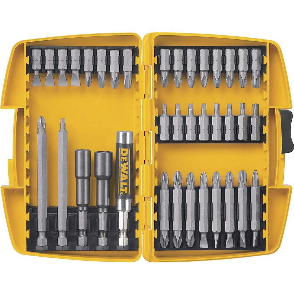 Jogo de bits/ponteiras, com 37 peças, DW2163, DEWALT, foto 1 de 2
