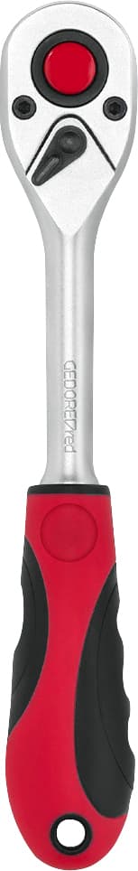 Catraca reversível para soquete, encaixe 3/8", cabo emborrachado, R50000027, GEDORE RED, foto 1 de 2