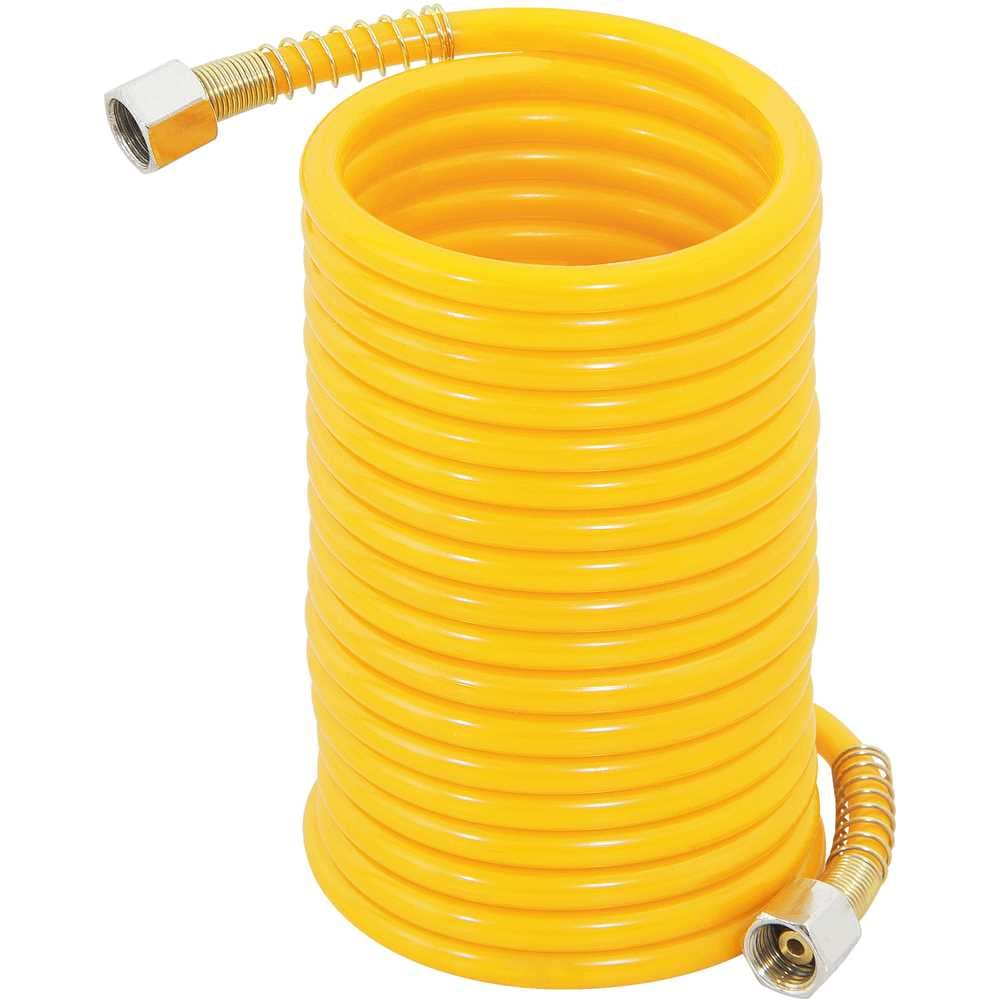 Mangueira/Tubo Poliuretano E Pvc, Espiral, Conector 1/4"Npt Fêmea, 5,0 Mm X 8,0 Mm, Com 7,5 M, Vonder